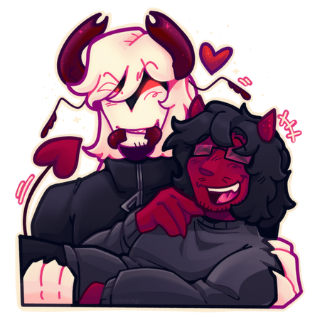 Artfight attack for Pestshusband.