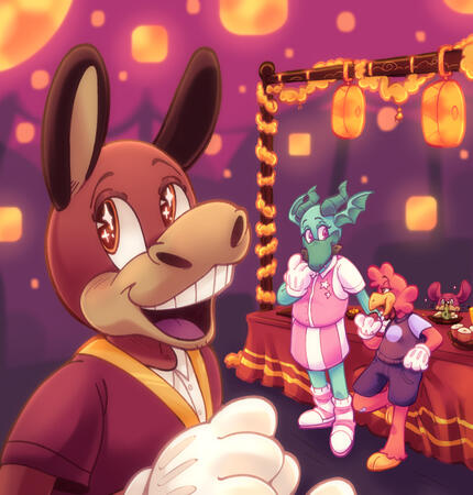 Art for TT:EVH's Lunar New Year blogpost.