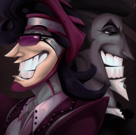 TTO painting styled drawing of Pacesetter and Bondholder.