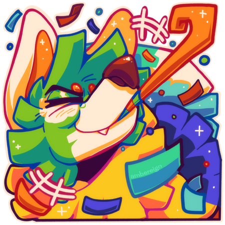 Artfight attack of tismwizzzard's oc.